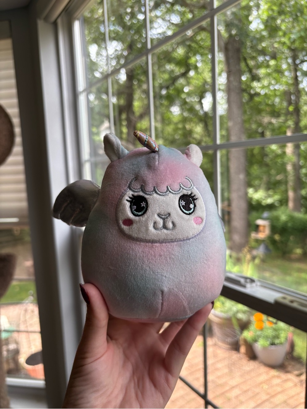Winona the llama pegacorn squishmallow new 5in from mystery bag
